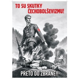 Plakat „Preto do zbrane!"