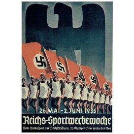 Plakat „Reichs-Sportwerbewoche 1935"