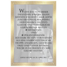 Vier Waffen-SS-Plakate